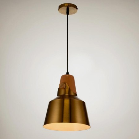Lamp Bayerlux 1237/1GD E27 40W gold 20x20x24-124 cm-1