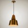 Lamp Bayerlux 1237/1GD E27 40W gold 20x20x24-124 cm