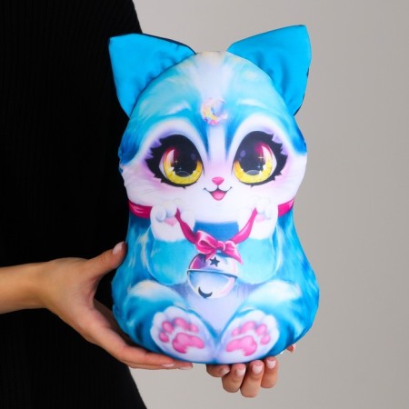 Antistress toy "Kotik", blue-5