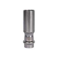Transitional coupling Rommer RSS-0020-002215, VPR-NPR, D = 22 x 15 mm, press, stainless steel
