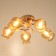 Molla chandelier 5he27 40W white-gold 56x56x25 cm Bayerlux