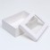 The box is folding, the lid is, with the window, white, 24 x 17 x 8 cm