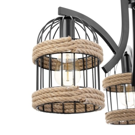 Senza chandelier 3he27 Black 44x39x20 cm-4