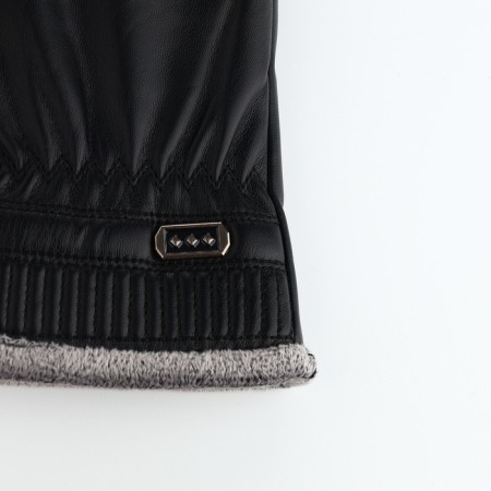 Gloves are male, dimensionless, without insulation, black color-2