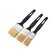 SIBRTSHIC of brushes 82507, natural bristles, flake, 25 mm, 35 mm, 50 mm, 3pcs.