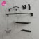 Ersh for the toilet IDDIS SLIDE, 103x113x336 mm, matte glass