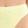 Separate female swimsuit, color geometry on light green, size 44 (s)