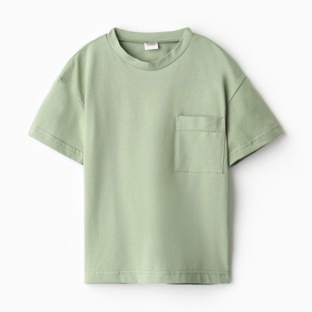 T -shirt for the boy Minaku, Khaki color, height 164 cm-5