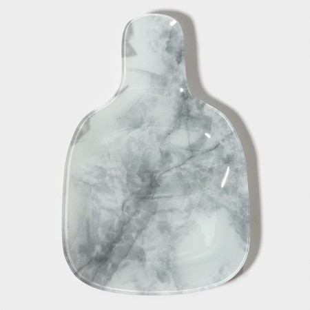 Menzhitsa Dolyana "Marble White", 2 sections, 27 × 18 × 2 cm, color gray color-2