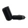 The cigarette lighter branch of 2 slots and 1 USB, with backlight, 100 watts