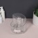Organizer for storing cosmetics "Cristal", 4 sections, d = 12 × 12.5 cm, the color is transparent
