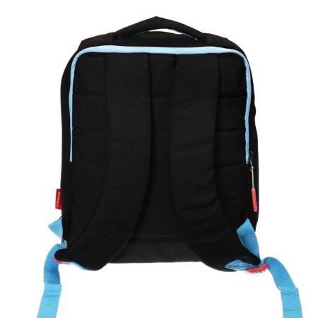 Youth backpack 39 x 26 x 10 cm, ergonomic back, Across G6, black/pink G-6-6-6