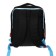 Youth backpack 39 x 26 x 10 cm, ergonomic back, Across G6, black/pink G-6-6
