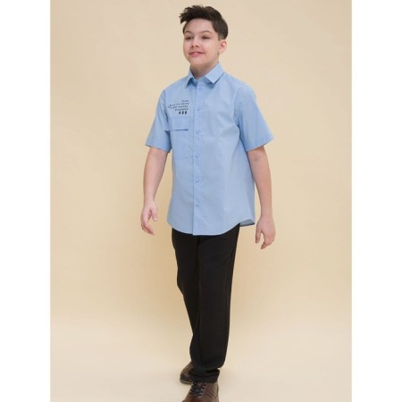 Surchachka upper for boys, height 134 cm, blue color-7