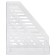 Paper tray Vertical Istanm "XXL", durable, transparent