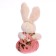 Soft toy "Bunny", in a flower, species mix