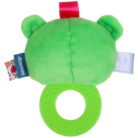 The rattle is soft with the burster "Frog", I crush me-3