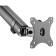 Black Craramounts UM709 Black 17 "-32" Max.8kg mount to the countertop for 107046