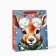 Package Gift New Year's laminated "deer", m 30 x 26 x 9 cm, new year