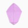 Little towel for drying hair Ethel color lilac, 65*25 cm, 100% p/e