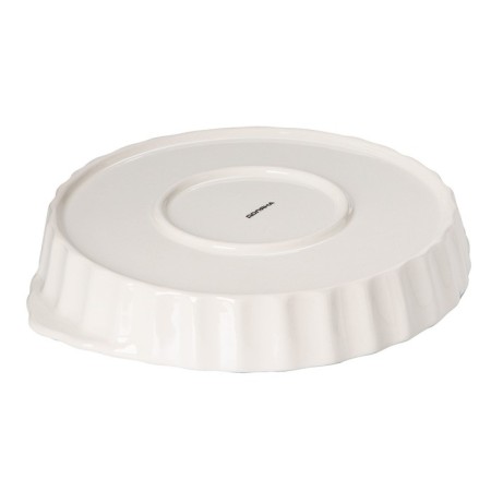 Dilan's baking dish "Christmas snowman", d = 28.8 cm, white color-2
