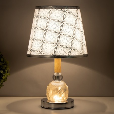 Table lamp Aleessia 1x60W E27 silver 21x21x33.5 cm Risalux-2