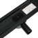 TIM BAD555002BK, 70 x 500 mm, tiles, siphon with a rotation angle of 360 °, black-matte
