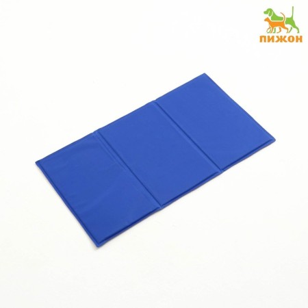 Cooling rug (gel), 90 x 50 cm, blue-1