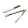 Boyscout barbecue set, tongs, knife