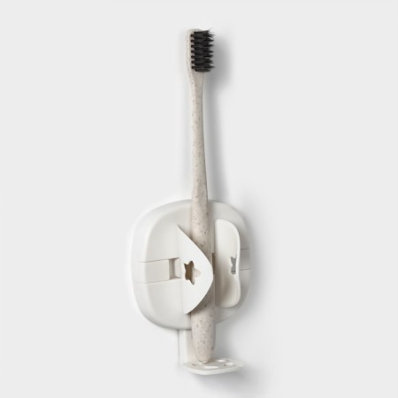 Holder for electric toothbrushes, 8.5 × 7 × 4 cm, white color-2