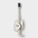 Holder for electric toothbrushes, 8.5 × 7 × 4 cm, white color