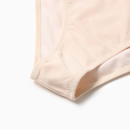 Swimsuit Assed female minku Milk color, size 48-5