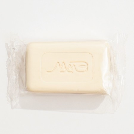 Toilet soap 100 gr. Stamp. In transparent packaging