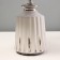 Board lamp "Nicole" E14 40W silver white 20x20x33cm