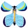 Funny Surprise "Butterfly", species mix