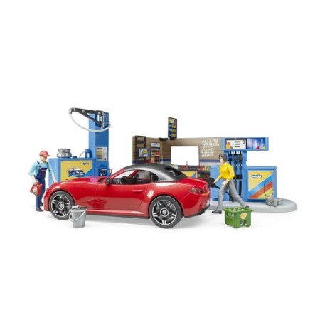 Game set "Carrying with car wash and accessories"-3