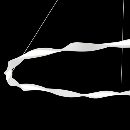 Suspended chandelier Mantra Madagascar, Led, 3220lm, 3000k, 500 mm, white color-2