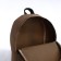 Sports backpack from textiles on lightning, Textura, 20 liters, beige color