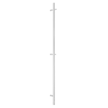 Terminus uno “circle” electric heated towel rail, 1400x32 mm, white matte