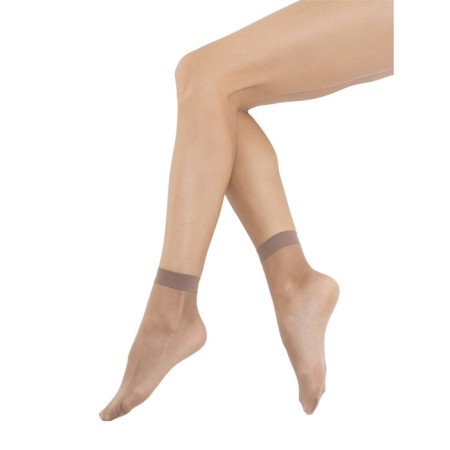 Sisi Miss 20 synthetic socks, single size, Daino color, 2 pairs-1