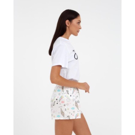 Women's shorts KAFTAN "Unicorn", p. 40-42, white-3