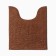 Set of bathroom rugs Ethel Bukley Color Coffee 2 pcs, 38x58 cm, 48x38 cm