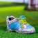 Pot "Sneakers" blue-white, 16.4x8x10cm