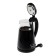 Electric Deerama DEM-SH90W kettle, 1.7 l, 1700 watts, adjustment t °, black