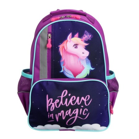 School backpack, 37 x 26 x 13 cm, ergonomic back, calligrata ORT "Unicorn"-6