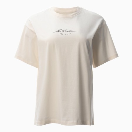 T-shirt female, light-milk color, size 48-4