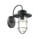 Street lamp IP44 HELM, 1x60W, E27, IP44, black color