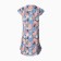 Night shirt female, the color is gray-blue, size 44