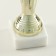 Cup 107, award figure, gold, a stone stand, 22 x 8 x 5 cm.