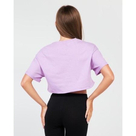 T -shirt female, lilac color, size 50-3